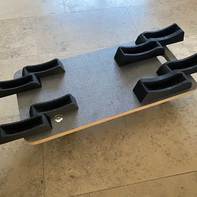 Giá đỡ tạ tròn 1,25 kg và 2,5 kg di động