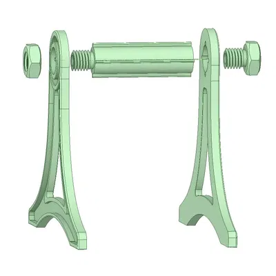 Giá đỡ cuộn filament cho máy in 3D chống rung