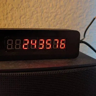 Vỏ bảo vệ cho màn hình MAX7219 8 chữ số