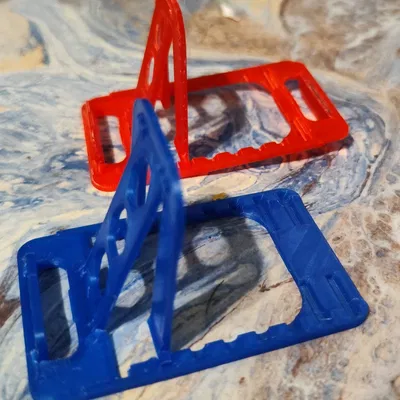 Giá đỡ điện thoại/tablet gập phẳng với chiều cao tăng thêm