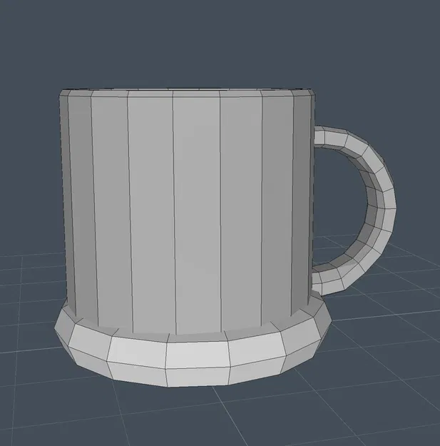 Cốc cà phê kiểu low poly - Image 1