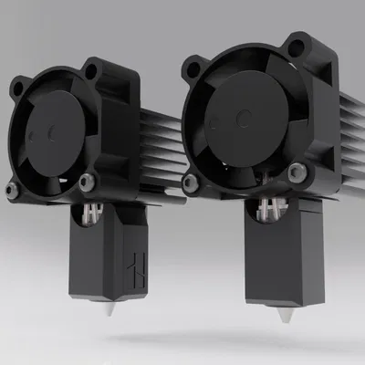 Lắp ráp Hotend hoàn chỉnh cho Bambu Lab X1C với vòi thép