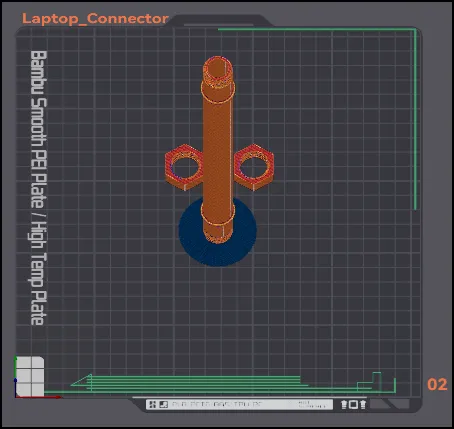 Giá đỡ laptop với kết nối và đai khóa - Image 6