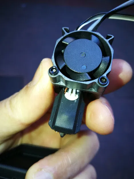 Lắp ráp Hotend hoàn chỉnh cho Bambu Lab X1C với vòi thép - Image 8