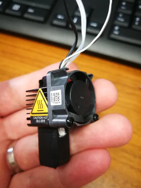 Lắp ráp Hotend hoàn chỉnh cho Bambu Lab X1C với vòi thép - Image 9