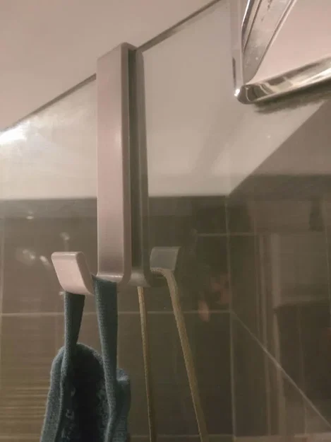 Móc treo cửa kính phòng tắm đơn giản cho nhu cầu treo đồ - Image 1