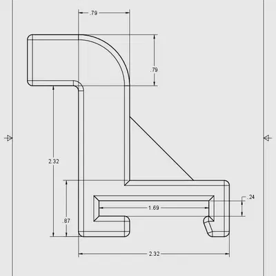 Giá đỡ thang gỗ Ikea cho hệ thống tủ quần áo dây