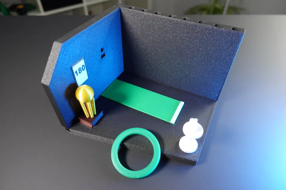 Mô hình diorama giải đấu phi tiêu cho nhân vật đồ chơi - Image 1