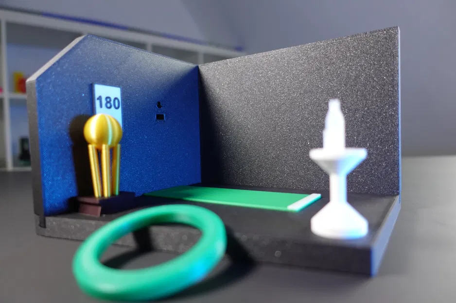 Mô hình diorama giải đấu phi tiêu cho nhân vật đồ chơi - Image 3