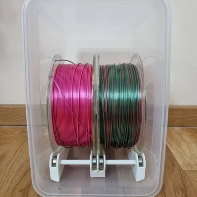 Hộp chứa filament 10.6l Ikea thiết kế bên hông