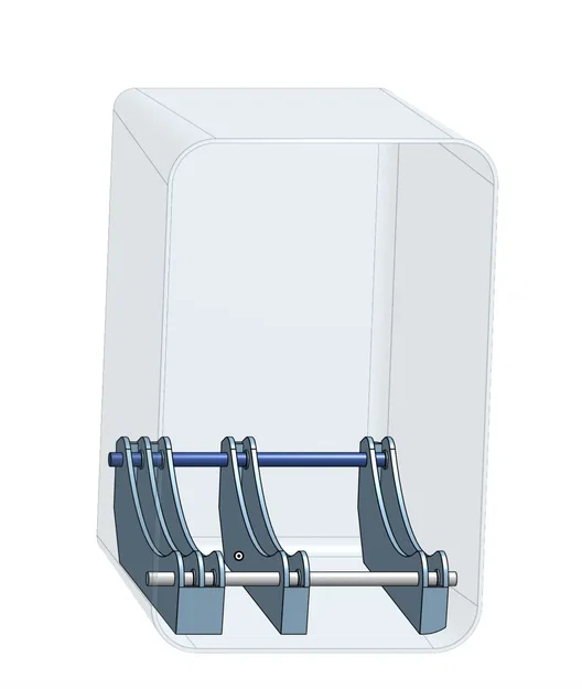 Hộp chứa filament 10.6l Ikea thiết kế bên hông - Image 5