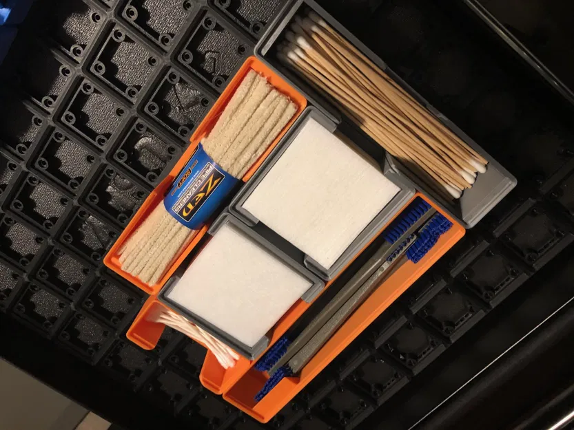 Giá đỡ miếng bông lớn Gridfinity 2X2X6 - Image 2