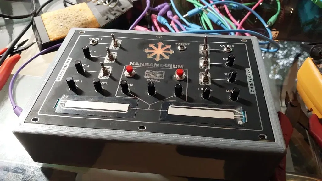 Hộp skiff cho mô-đun eurorack Nandamonium 38HP - Image 1