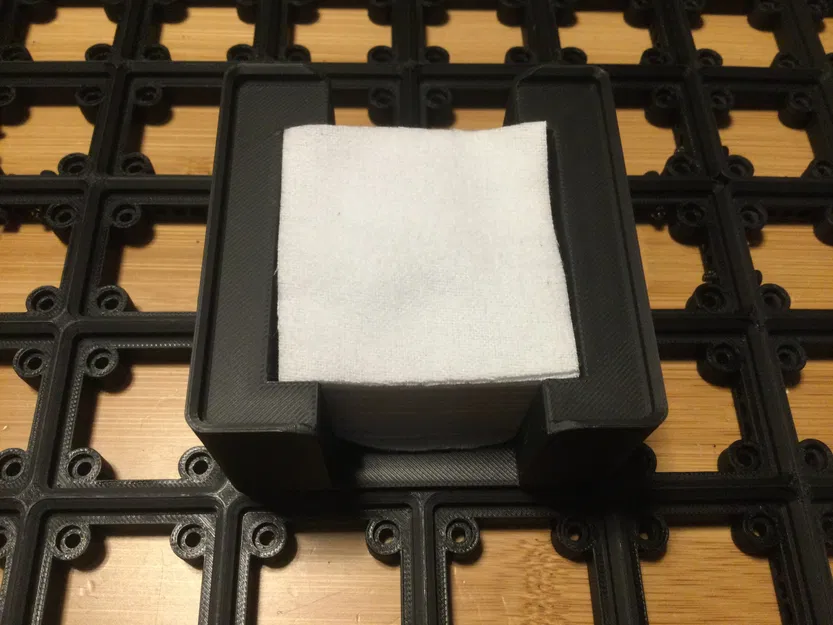 Giá đỡ miếng bông cotton vừa Gridfinity 2X2X6 - Image 1