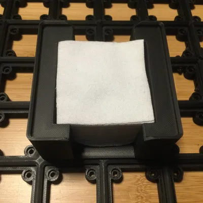 Giá đỡ miếng bông cotton vừa Gridfinity 2X2X6