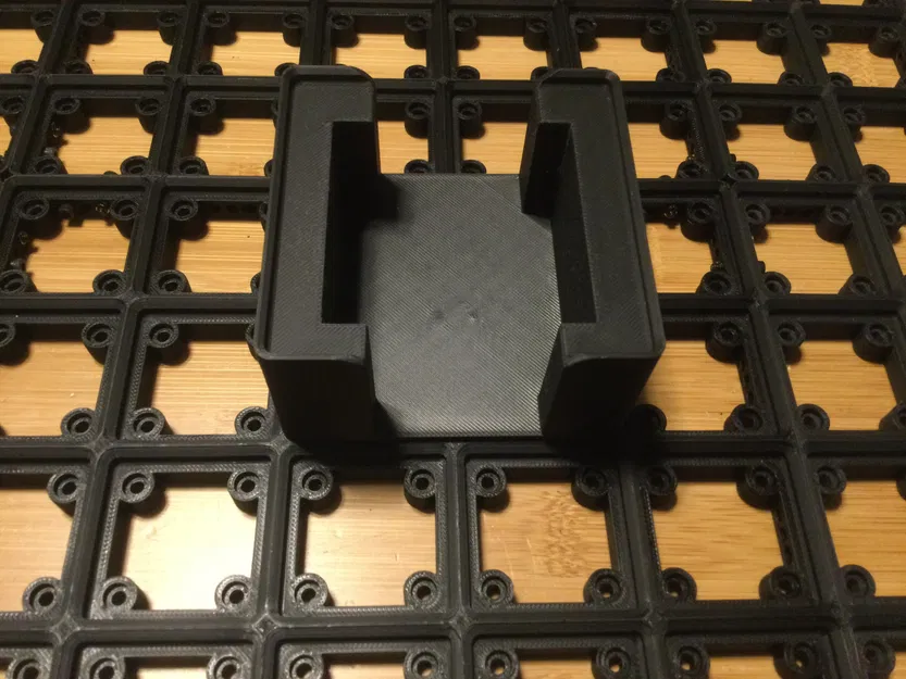 Giá đỡ miếng bông cotton vừa Gridfinity 2X2X6 - Image 2