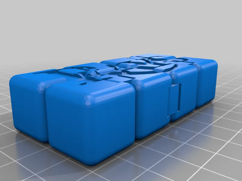 Khối lập phương vô tận Rays được tạo ra từ Tinkercad - Image 1