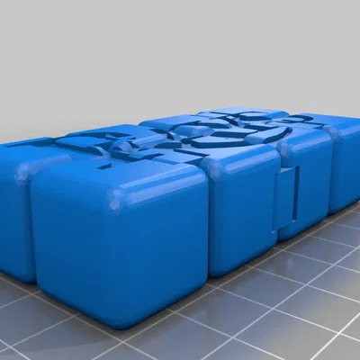 Khối lập phương vô tận Rays được tạo ra từ Tinkercad