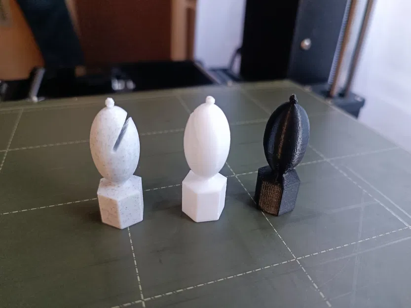 Tượng tượng trưng cho quân tốt cờ vua phong cách low poly - Image 3