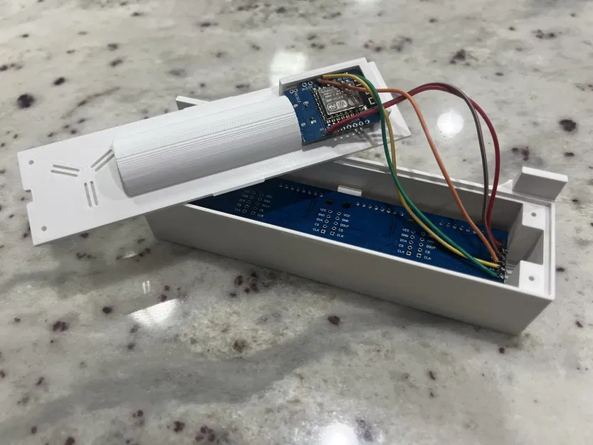 ESP8266 Wemos Đồng hồ Tin tức Thời tiết Cuộn marquee Đã sửa đổi - Image 3