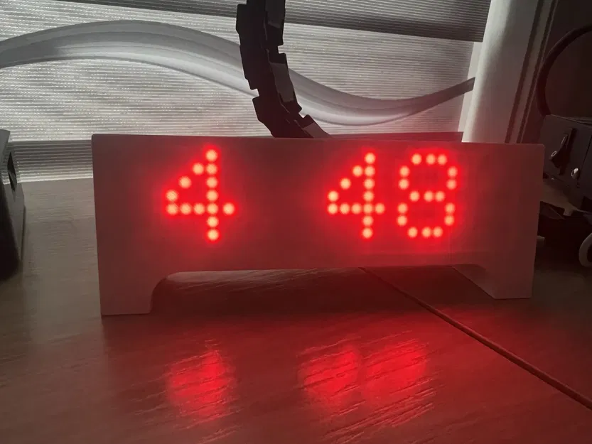 ESP8266 Wemos Đồng hồ Tin tức Thời tiết Cuộn marquee Đã sửa đổi - Image 5