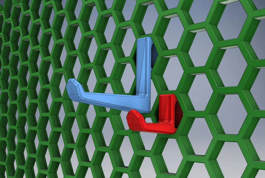 Móc treo siêu bền in 3D - Thiết kế một mảnh không cần ốc ví... - Image 1