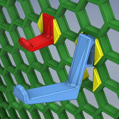 Móc treo siêu bền in 3D - Thiết kế một mảnh không cần ốc ví...