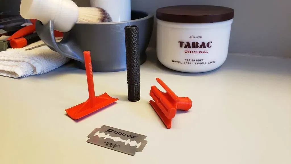 Dao cạo an toàn ba mảnh DE Safety Razor v2 - Image 3