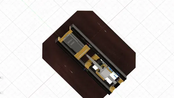 Bàn đạp phanh chủ động kiểu Simucube cho mô phỏng đua xe - Image 1