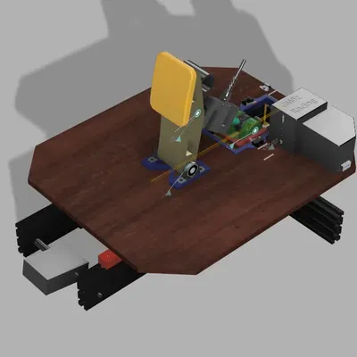 Bàn đạp phanh chủ động kiểu Simucube cho mô phỏng đua xe