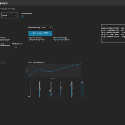 Bàn đạp phanh chủ động kiểu Simucube cho mô phỏng đua xe