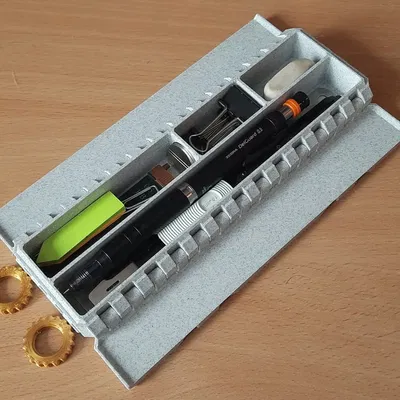 Hộp bút thiết kế bảo vệ chắc chắn với khóa an toàn