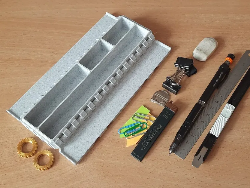 Hộp bút thiết kế bảo vệ chắc chắn với khóa an toàn - Image 3