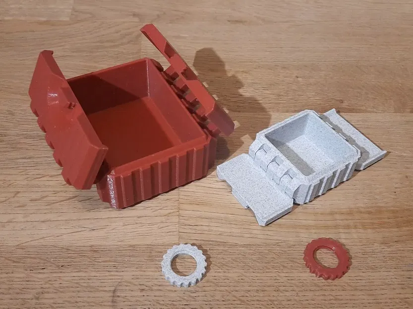 Hộp Vault (in ấn tại chỗ) với đai ốc khóa, nhiều kích cỡ khác nhau - Image 2