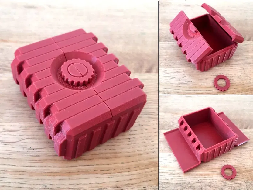 Hộp Vault (in ấn tại chỗ) với đai ốc khóa, nhiều kích cỡ khác nhau - Image 4