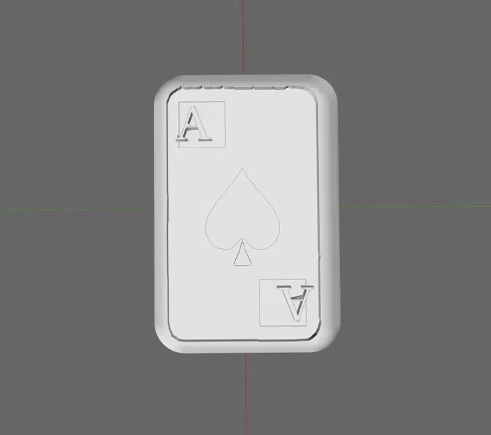 Nhẫn hình bích với chi tiết tinfoil độc đáo - Image 2