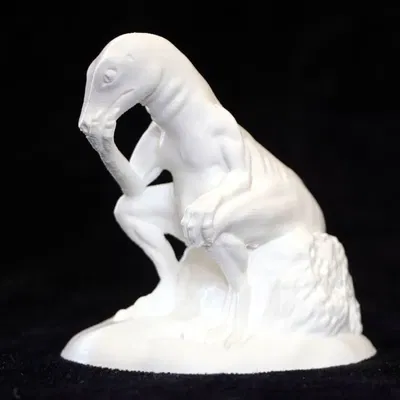 Nhân vật Philosoraptor kết hợp với tác phẩm Tượng Nghĩa