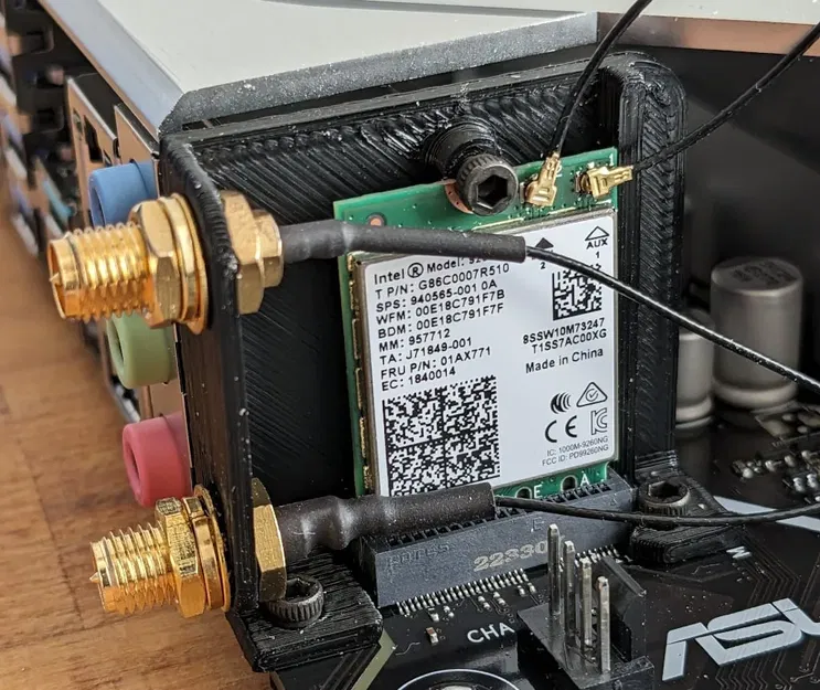 Giá đỡ M.2 Key E thẳng đứng cho Asus PRIME X670-P - Image 1