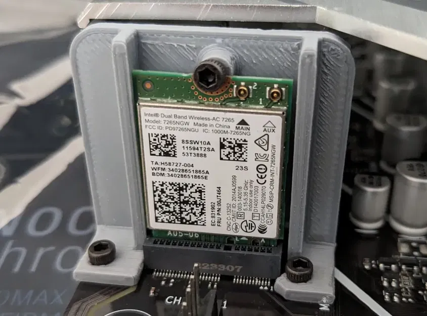 Giá đỡ M.2 Key E thẳng đứng cho Asus PRIME X670-P - Image 2