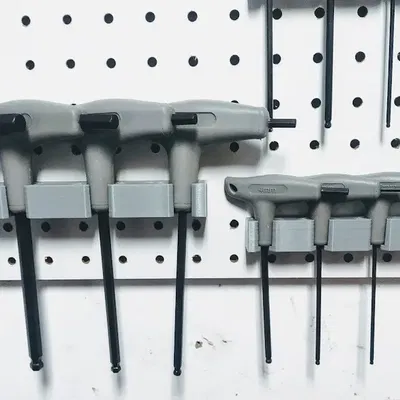 Giá đỡ T-Handle Hex/Allen cho pegboard kích thước lớn
