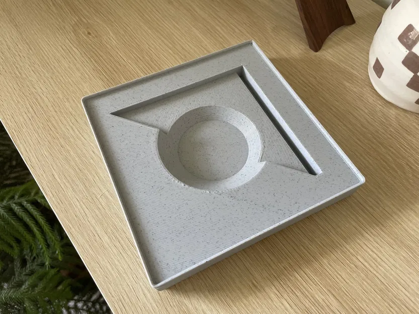 Giá đỡ vuông tốc độ Gridfinity 4.5" cho công cụ đo lường - Image 3