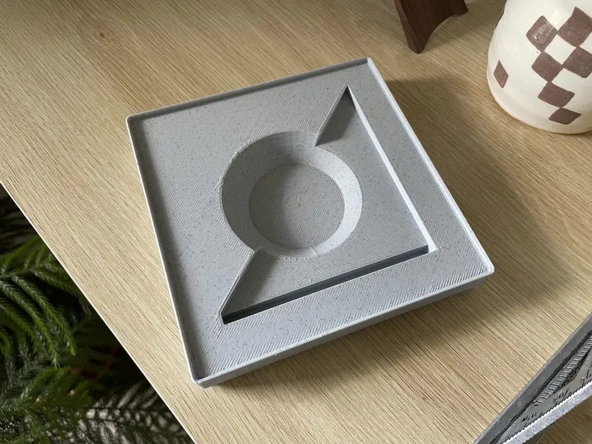 Giá đỡ vuông tốc độ Gridfinity 4.5" cho công cụ đo lường - Image 4