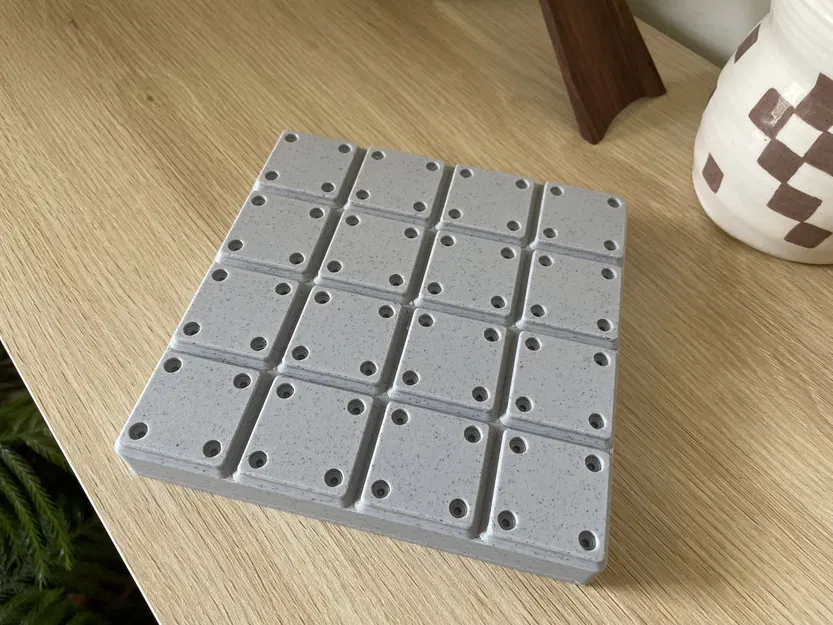 Giá đỡ vuông tốc độ Gridfinity 4.5" cho công cụ đo lường - Image 5