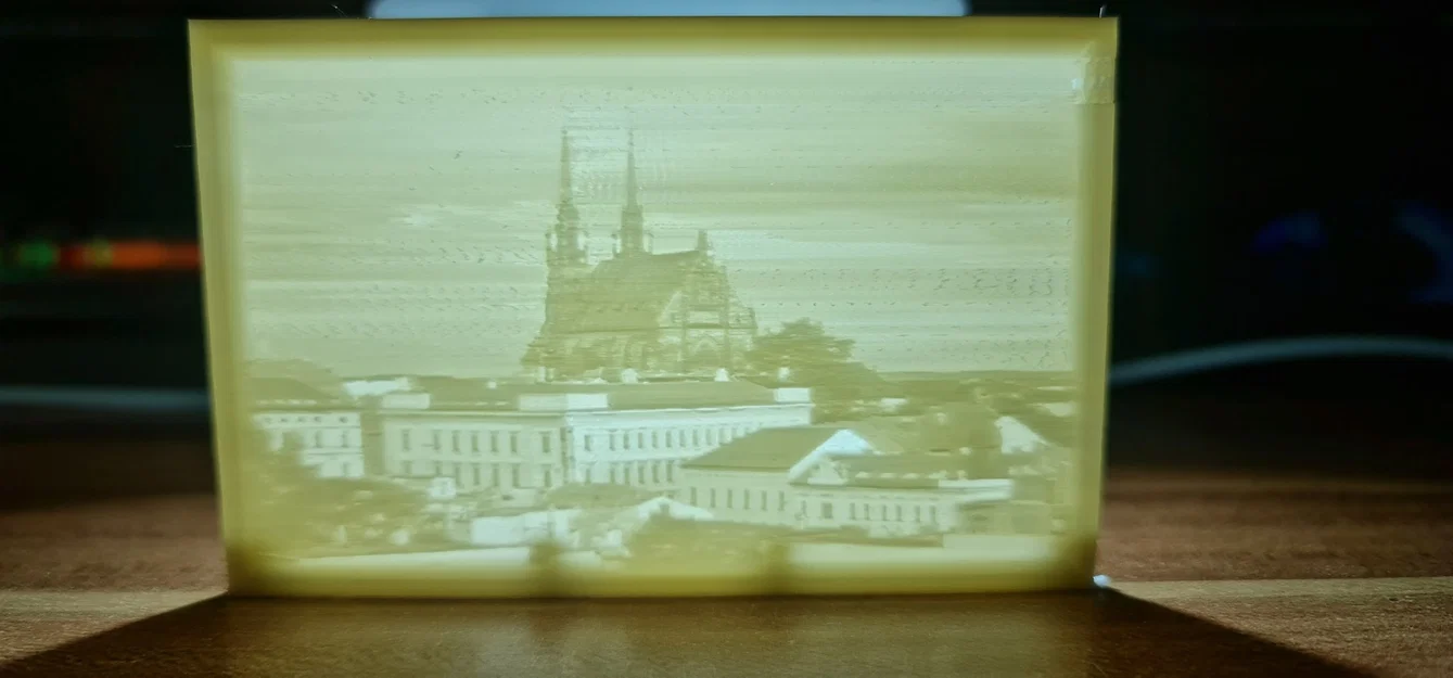 Mô hình lithophane Brno-Petrov chi tiết lịch sử - Image 1