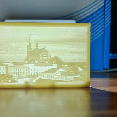 Mô hình lithophane Brno-Petrov chi tiết lịch sử