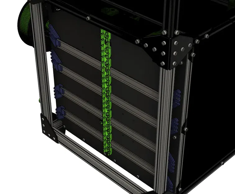 Giá đỡ thanh DIN cho RatRig VCore3 - Image 1