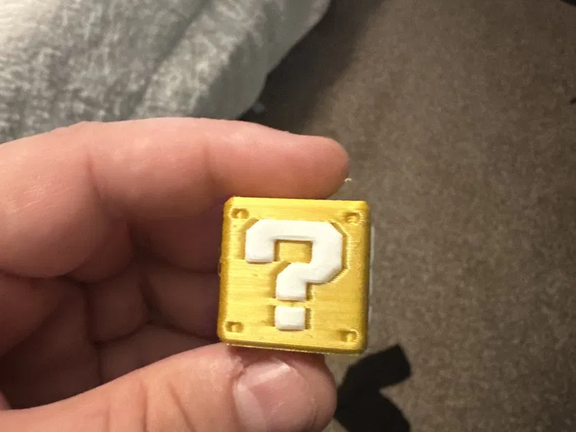 Khối câu hỏi Mario thu nhỏ cho bút chì trẻ em - Image 1