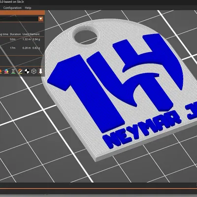 Chìa khóa hình Neymar Jr