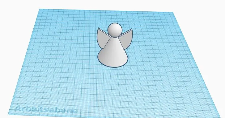 Thiên thần trang trí đơn giản cho không gian sống - Image 1