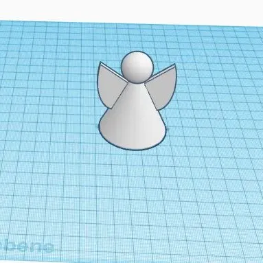 Thiên thần trang trí đơn giản cho không gian sống